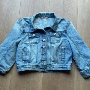 Stylish Light Blue Kids Jean Jacket